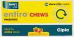 Entiro Raspberry/Cherry Flavour Probiotic Chews 30pk