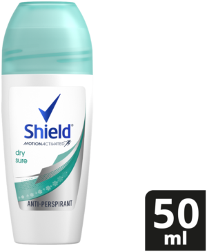 Shield Women Dry Sure Antiperspirant Roll-On Deodorant 50ml