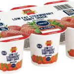 First Choice Strawberry Fruited Low Fat Dairy Snack 6 x 100g