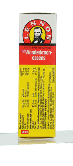 Lennon Wonderkroonessens Mixture 20ml