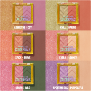 Maybelline Color Rival Urban x Wild Eyeshadow Palette Duo 3g