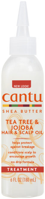 Cantu Shea Butter Tea Tree & Jojoba Hair & Scalp Oil 180ml