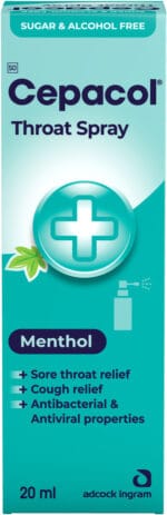 Cepacol Menthol Throat Spray 20ml