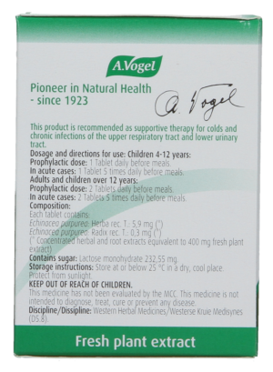 A. Vogel Echinaforce Echinacea Tablets 120pk