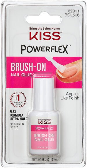 KISS PowerFlex Brush-On Nail Glue 5g