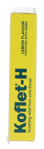 Himalaya Lemon Flavour Koflet-H Lozenges 12pk