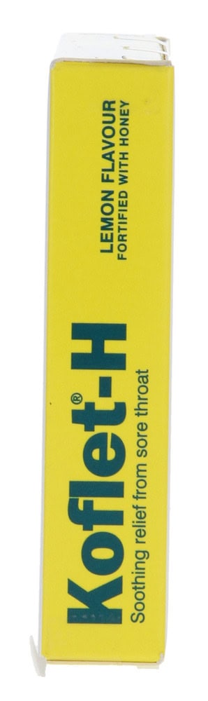 Himalaya Lemon Flavour Koflet-H Lozenges 12pk