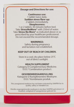Stress No More Sleep & Stress Support Tablets 30pk