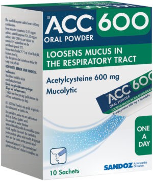 ACC 600 Oral Powder 10pk