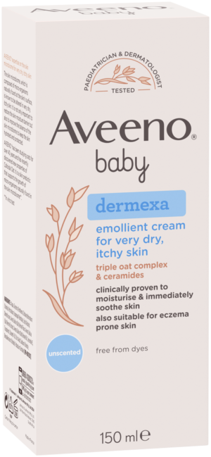 image-0 Aveeno Baby Dermexa Emollient Cream 150ml