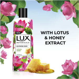 LUX Botanicals Lotus and Honey Moisturizing Body Wash 400ml