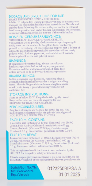 Blueiron Pregnancy Syrup 250ml