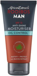 African Extracts Rooibos Man SPF 15 Oil Control Anti-Shine Moisturiser 75ml