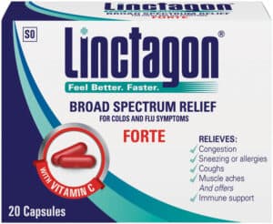 Linctagon Broad Spectrum Relief Capsules 20pk