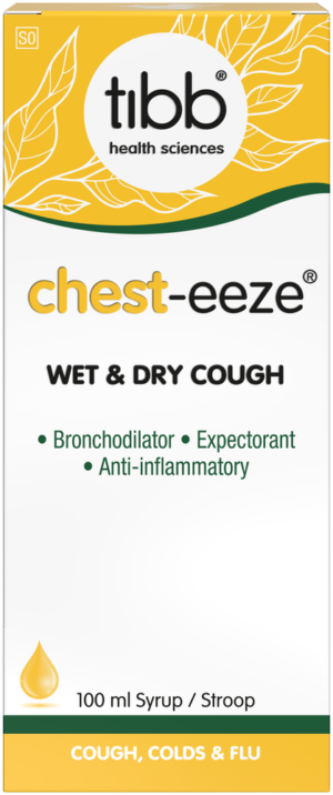 Tibb Chest-Eeze Wet & Dry Cough Syrup 100ml