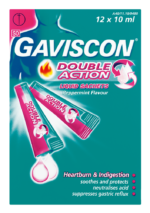Gaviscon Peppermint Flavour Antacid Liquid 12 x 10ml