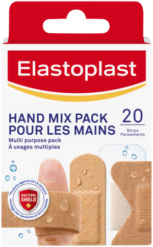 Elastoplast Hand Mix Pack Plasters 20pk