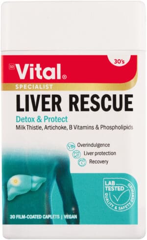 image-0 Vital Liver Rescue Caplets 30pk