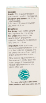 Salex Saline Nasal DropSpray 30ml