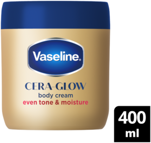 Vaseline CERA-GLOW Even Tone & Moisture Body Cream 400ml