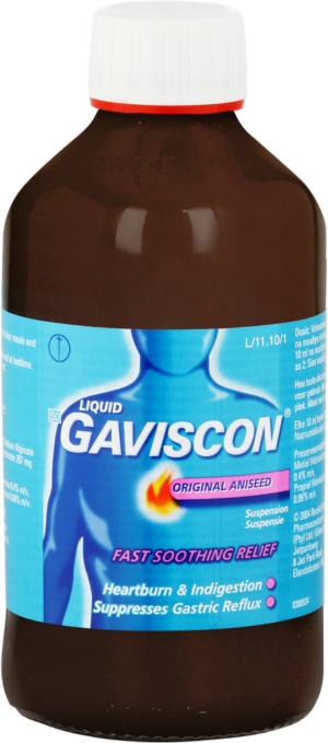 Gaviscon Original Aniseed Antacid Liquid Suspension 600ml