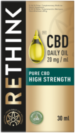 Rethink 20mg CBD Daily Oil 30ml