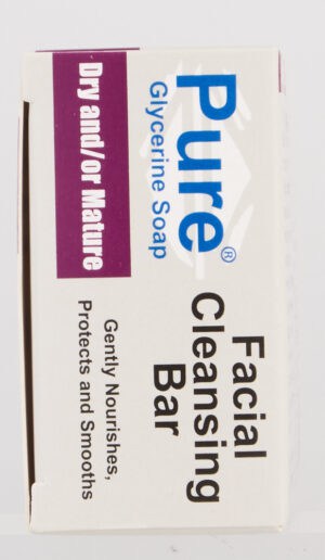 Pure Facial Cleansing Glycerine Bar Soap 100g