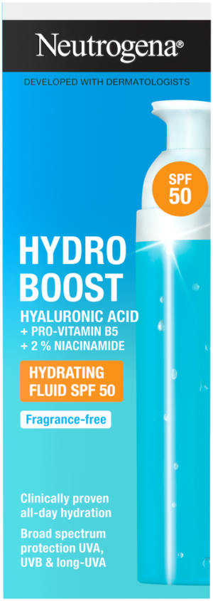 Neutrogena Hydro Boost SPF 50 Hydrating Fluid 50ml