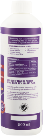 SELA Strong Man Sexual Booster 500ml