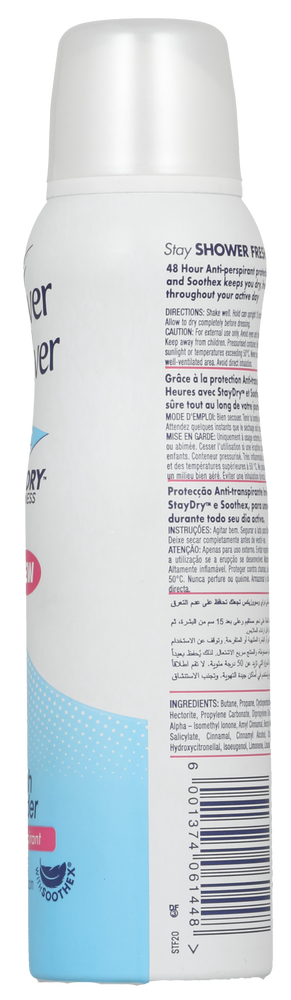 Shower To Shower StayDry Fresh Powder Anti-Perspirant Spray 150ml