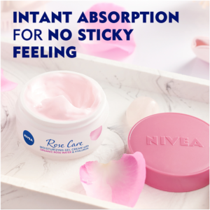 Nivea Rose Care Moisturising Gel Cream 50ml