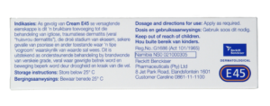 E45 Dermatological Cream 50g