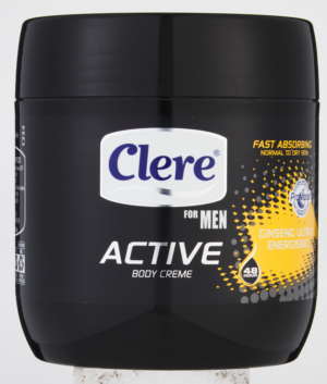 Clere FOR MEN Ginseng Ultra Energising Active Body Crème 450ml