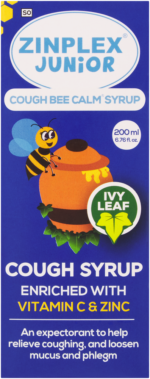 Zinplex Junior Cough Bee Calm Syrup 200ml