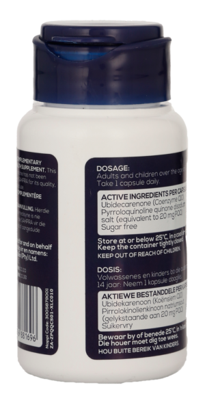 Zinplex PQQ Veggie Capsules 30pk