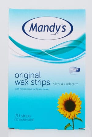 Mandy's Bikini & Underarm Original Wax Strips 20pk
