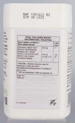 Vital 1000mg Collagen Boost Tablets 60pk