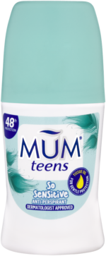 MUM Teens So Sensitive Anti-Perspirant Roll-On 50ml