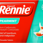 Rennie Spearmint Heartburn & Indigestion Chewable Tablets 96pk