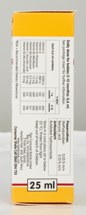 Vi-daylin Multivitamin Daily Supplement Drops 25ml