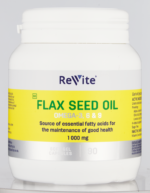 Revite Flax Seed Oil Softgel Capsules 90pk