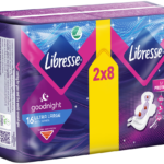 Libresse Super Heavy Flow Ultra Large Sanitary Pads with Wings 16pk