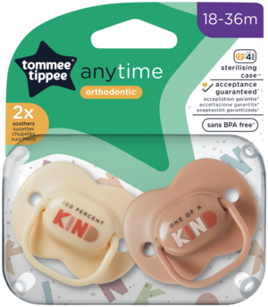 Tommee Tippee Anytime Soothers 2pk