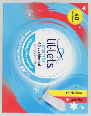 Lil-lets SmartFit Thick Scented Pantyliners 40pk