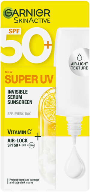 Garnier SkinActive SPF 50+ Invisible Serum Sunscreen 30ml