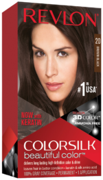 Revlon Colorsilk Brown Black Beautiful Color Permanent Hair Colour 1s
