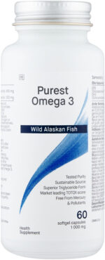 Coyne Healthcare Purest Omega 3 Wild Alaskan Fish Capsules 60pk