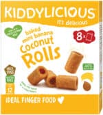 Kiddylicious Banana Mini Coconut Rolls 5 x 8pk