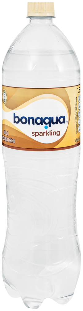 Bonaqua Litchi Flavoured Sparkling Drink 1.5L