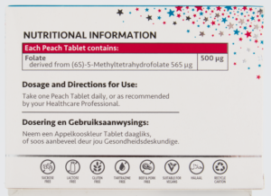 Stellar Activ-folate Metabolically Active Folate Tablets 120pk